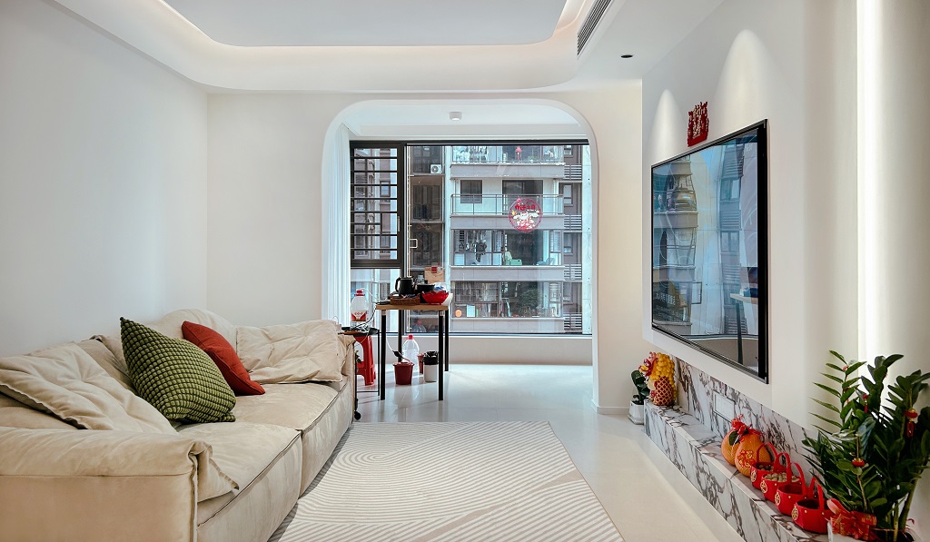 濱江天境-85㎡-奶油風